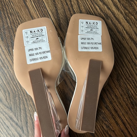 Transparent Wedge Heels - Picture 4 of 5